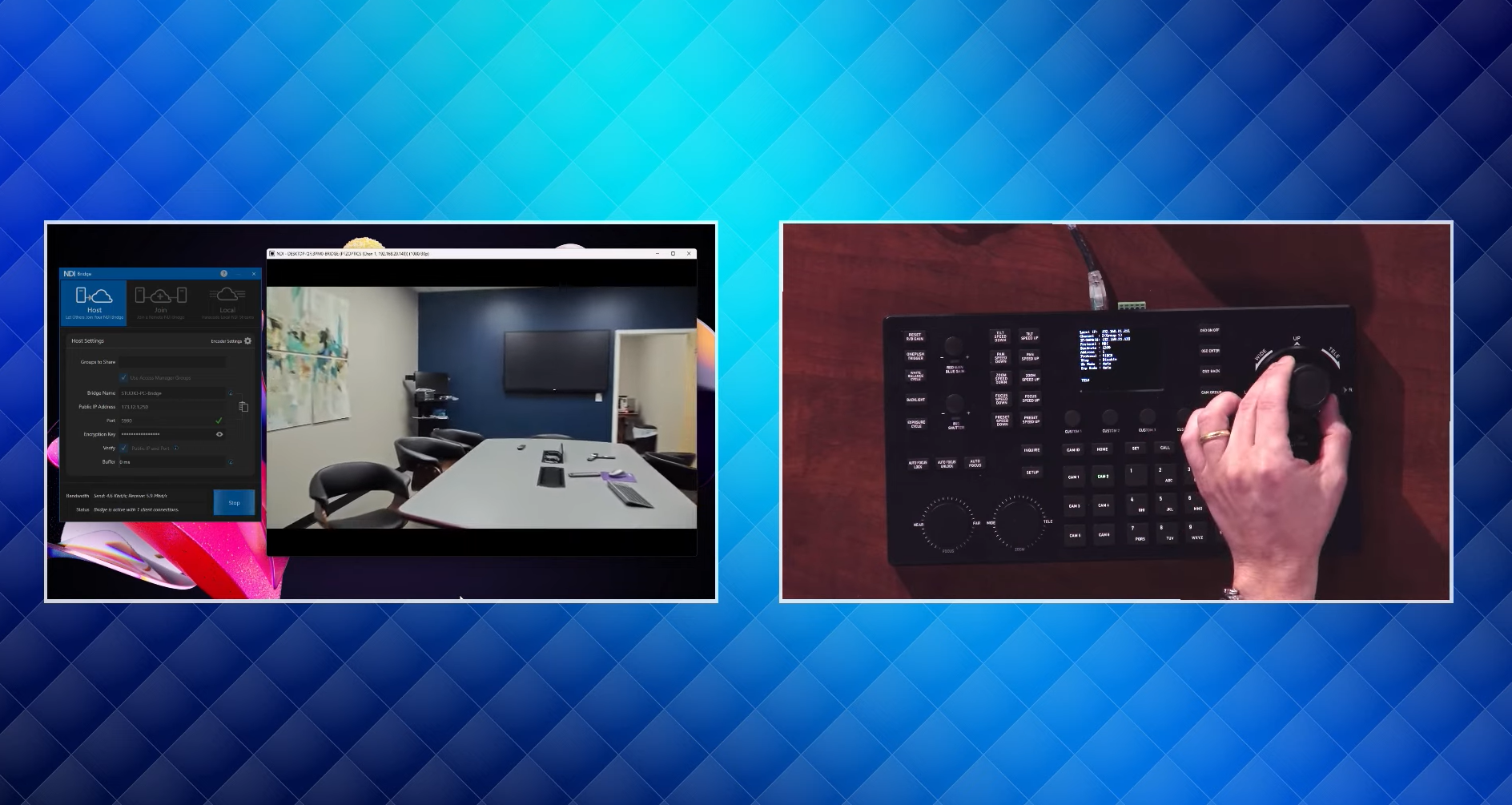 NDI Joystick Controls